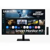 Monitory - Samsung M7 M70F 32" 4K Ultra HD LCD Czarny LS32FM700UUXEN - miniaturka - grafika 1
