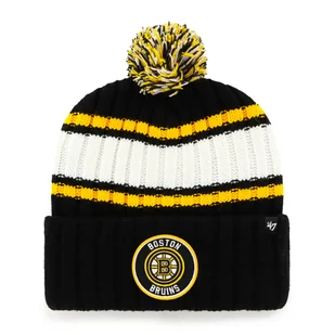 Czapka zimowa 47 Brand NHL Boston Bruins Plateau ’47 CUFF KNIT - Czapki męskie - miniaturka - grafika 1