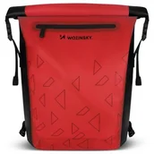 Plecaki - Wozinsky Wozinsky wodoszczelny plecak rowerowy ze stelażem torba rowerowa 2w1 23l czerwony (WBB31RE) WBB31RE - miniaturka - grafika 1