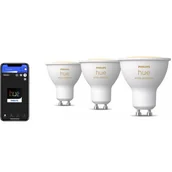 Żarówki LED - Inteligentna żarówka LED PHILIPS HUE White Ambiance GU10 ( 3 szt.) - miniaturka - grafika 1