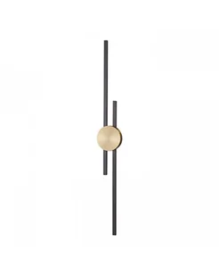 Lampa Ścienna Kinkiet Ścienny LED Oracle Black 92 cm - Lampy ścienne - miniaturka - grafika 1