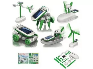 Robot Solarny Kits 6W1 Zestaw Solar Edukacyjny - Zabawki interaktywne dla dzieci Robot Solarny Kits 6W1 Zestaw Solar Edukacyjny - Zabawki interaktywne dla dzieci - miniaturka - grafika 1