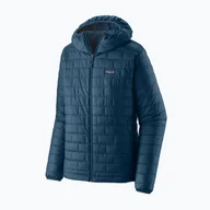 Odzież trekkingowa męska - Kurtka ocieplana męska Patagonia Nano Puff Hoody - miniaturka - grafika 1