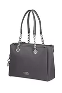 Torebki damskie - Samsonite Damska torba Karissa 2.0 - torba na ramię torba listonoszka (1 szt.), szary (Eco Dark Grey), 34, Miernik bazy - miniaturka - grafika 1