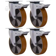 Meble modułowe i akcesoria - 4x2HALPU200K2 KOŁO ALUMINIUM POLIURETAN FI200 komplet 4 szt. / kolaksiaze - miniaturka - grafika 1