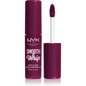Szminki - NYX Professional Makeup Smooth Whip Matte Lip Cream pomadka 4 ml dla kobiet 11 Berry Bed Sheets - miniaturka - grafika 1