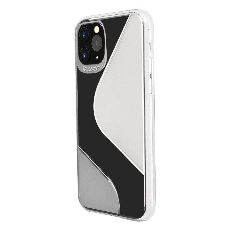 cofi1453® Etui S-Line Bumper kompatybilne z SAMSUNG GALAXY A71 (A715F) Silikonowe etui odporne na wstrząsy Etui na telefon komórkowy TPU Etui przezroczyste