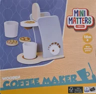 Domki dla lalek - Drewniany ekspres do kawy COFFEE z ruchomymi elementami Mini Matters 18+ - miniaturka - grafika 1