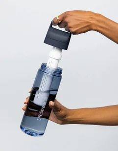 LifeStraw Go 2.0 Czarna stalowa butelka filtrująca 1L Black Steel - Butelki filtrujące - miniaturka - grafika 9