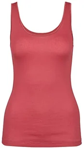 CALIDA Light damski top bez rękawów, czerwony granat, Pomegranate Red, 44-46 - Koszulki i topy damskie - miniaturka - grafika 1
