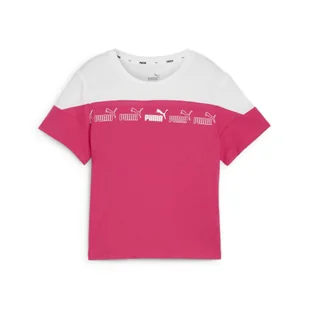 Damska koszulka Around the Block PUMA Garnet Rose Pink - Koszulki sportowe damskie - miniaturka - grafika 1