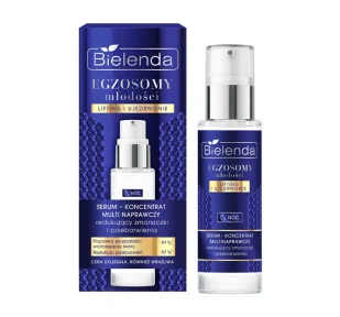 Bielenda Egzosomy Młodości serum-koncentrat multi naprawczy na noc 30ml - Serum do twarzy - miniaturka - grafika 1
