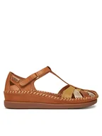 Sandały damskie - Pikolinos Sandały W8K-0705C1 Żółty - miniaturka - grafika 1