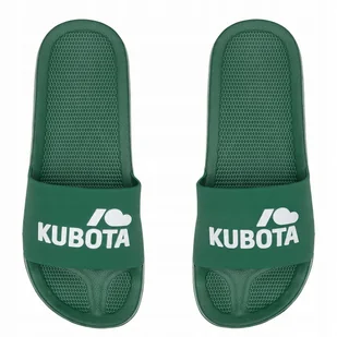 Klapki Kubota BIEDRONKOWE KAPCIE zielony roz. 43 - Kapcie damskie - miniaturka - grafika 1