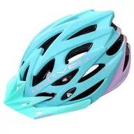 Kaski rowerowe - Meteor Kask rowerowy ochronny dla dorosłych, Gruver, rozmiar 55-58 - miniaturka - grafika 1