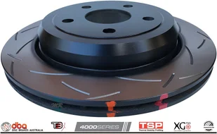 Tylne klocki XTREME PERFORMANCE + tarcze hamulcowe DBA seria 4000 T3 Dodge Durango 2011- - Tarcze hamulcowe - miniaturka - grafika 5