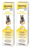 Suplementy i witaminy dla psów - GimCat Pasta z biotyną i serem 2x100g - miniaturka - grafika 1