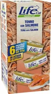 Mokra karma dla kotów - Life Pet Care Life Cat Karma Dla Kota Tuńczyk Łosoś 6x50g - miniaturka - grafika 1