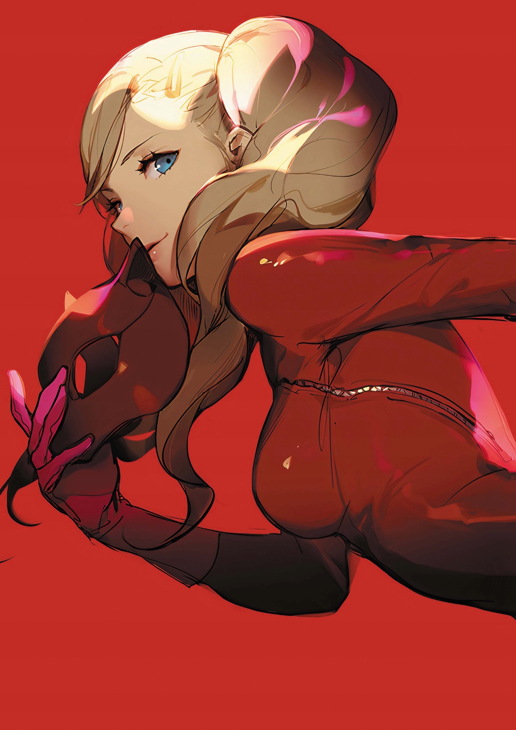 Plakat A3 Persona Gra Anime Ann Takamaki