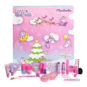 Kalendarze - MARTINELIA JEDNOROŻEC KALENDARZ ADWENTOWY DLA DZIECI KOSMETYKI BŁYSZCZYK - miniaturka - grafika 1