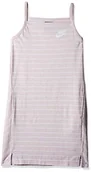 Sukienki - Nike Unisex sukienka dziecięca Nsw sukienka dziewczęca Pink Foam/White/White XL - miniaturka - grafika 1