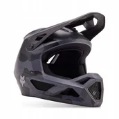 Kaski rowerowe - Kask Rowerowy FullFace Fox Junior Rampage Ce/Cpsc Black Camo Rozmiar Yl - miniaturka - grafika 1