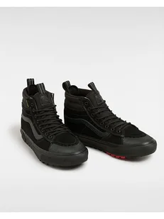 Vans Skórzane sneakersy w kolorze czarnym - Trampki damskie - miniaturka - grafika 1