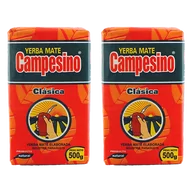 Yerba Mate - Zestaw 2x Campesino Classica Elaborada Con Palo 0,5kg - miniaturka - grafika 1