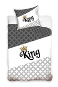 Pościel - Komplet pościeli bawełnianej King Król 135 x 200 cm - miniaturka - grafika 1