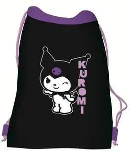 Worek na obuwie Kuromi Black - Worki na buty - miniaturka - grafika 1