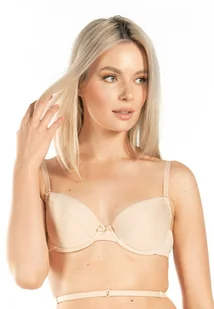 Lena 2 Biustonosz Push Up Gładki 85C - Biustonosze - miniaturka - grafika 1