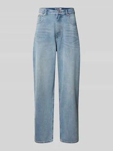 Jeansy o kroju super baggy fit z 5 kieszeniami - Spodnie męskie - miniaturka - grafika 1