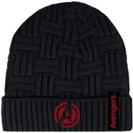 Czapki dla dzieci - Stylowa czapka chłopięca w czarnym kolorze Avengers - miniaturka - grafika 1