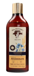Mrs. Potter's, Triple Grain, szampon do włosów zniszczonych Regenerate, 390 ml - Szampony do włosów - miniaturka - grafika 1