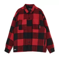Koszule męskie - Cropp - Czerwono-czarna koszula w kratę - Czerwony - miniaturka - grafika 1