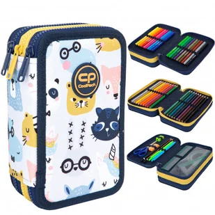 Piórnik Potrójny Pucci Jumper 3 Coolpack - Piórniki - miniaturka - grafika 1