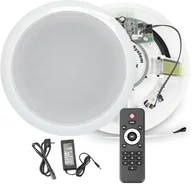 Głośniki i kolumny - Audioport Głośnik sufitowy aktywny 6'' 20W 8Ohm BT ZS104A one size - miniaturka - grafika 1
