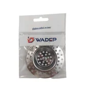 Akcesoria do armatury i ceramiki - Sitko metalowe filtrujące do umywalki i zlewu - Fi 80 WADEP - miniaturka - grafika 1