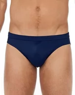 Kąpielówki męskie - Hom Sea Life Swim Briefs, granatowe, L męskie, granatowy, L - miniaturka - grafika 1