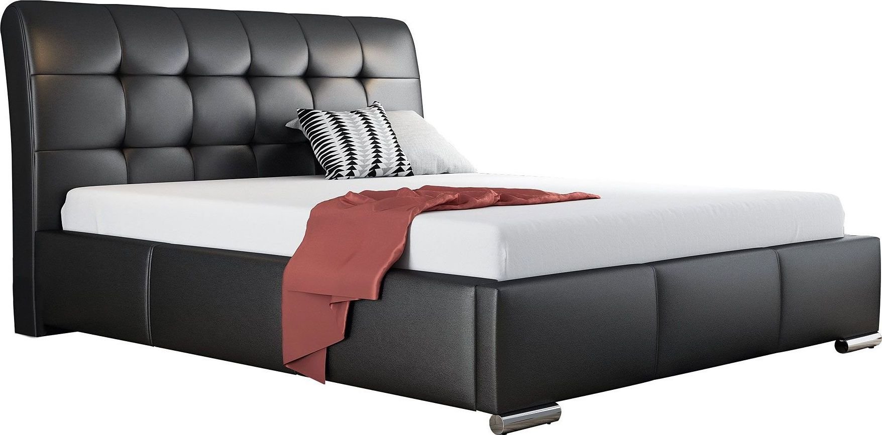 Elior Łóżko pikowane Tibis 3X 160x200 - 44 kolory