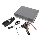 Shakery barmańskie - Zestaw do wina premium z korkociągiem deluxe typu "rabbit" - miniaturka - grafika 1