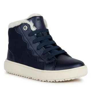 Buty dla dziewczynek - Sneakersy Geox J Theleven Girl B Ab J36HTB 077BC C4021 S Dk Navy - grafika 1