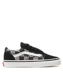 Buty dla dziewczynek - Vans Tenisówki Old Skool VN0A7Q5FBMA1 Czarny - miniaturka - grafika 1