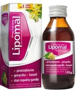 Aflofarm Lipomal syrop 125g - Przeziębienie i grypa Aflofarm Lipomal syrop 125g - Przeziębienie i grypa - miniaturka - grafika 1