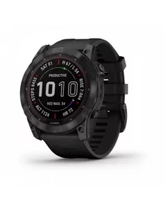 Garmin Fenix 7S Sapphire Solar DLC 010-02539-25 Czarny - Smartwatch - miniaturka - grafika 1