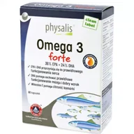 Suplementy naturalne - Physalis Omega 3 forte Suplement diety 60 kaps. - miniaturka - grafika 1