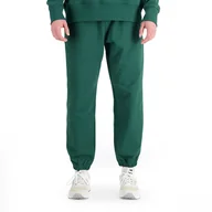 Spodnie sportowe męskie - Spodnie dresowe New Balance MP31503NWG - zielone - miniaturka - grafika 1