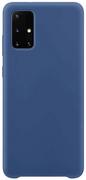 Etui i futerały do telefonów - Samsung Silicone Case elastyczne silikonowe etui pokrowiec Galaxy A72 4G ciemnoniebieski - miniaturka - grafika 1