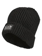 Czapeczki dla niemowląt - Didriksons Czapka beanie "Bus" w kolorze czarnym - miniaturka - grafika 1