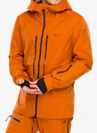 Kurtki narciarskie - Kurtka narciarska Oakley TC Outpost RC Shell Jacket - ginger - miniaturka - grafika 1